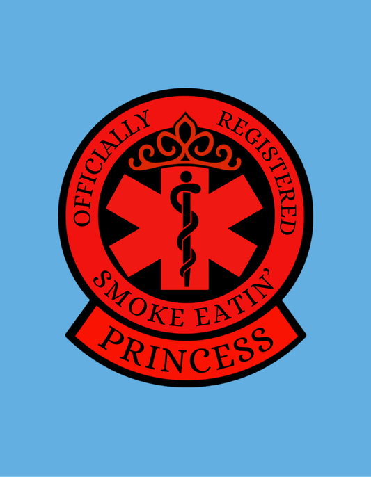 Fire Princess Sticker