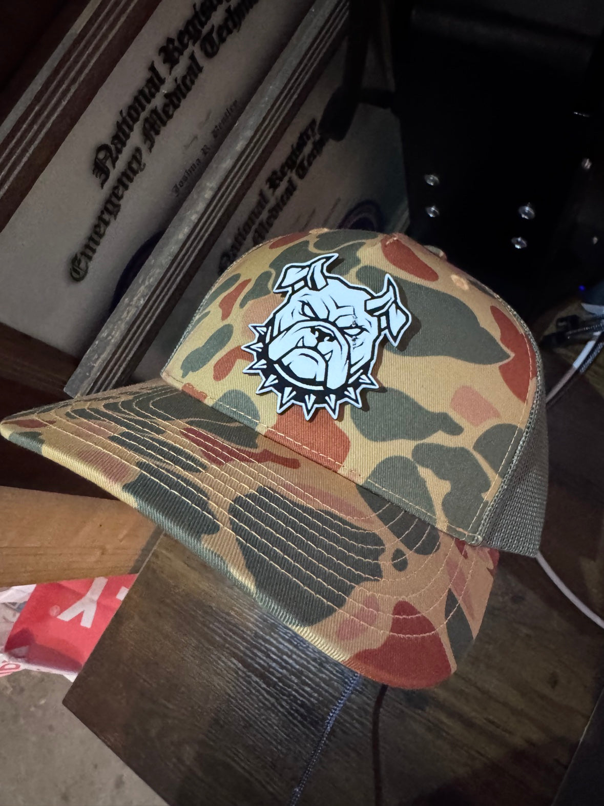 Devil Dog Camo Trucker Hat