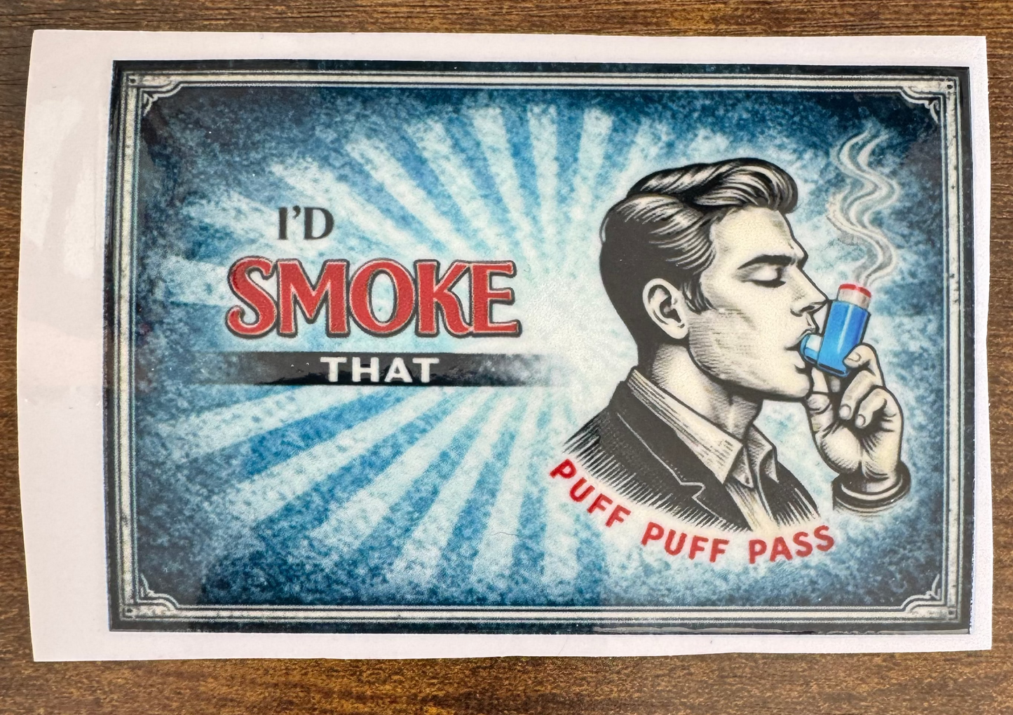 Asthma Sticker