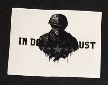 In Doc We Trust Sticker