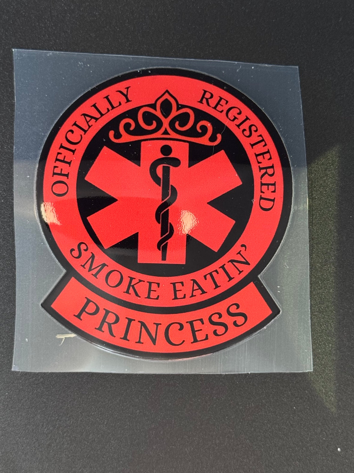 Fire Princess Sticker