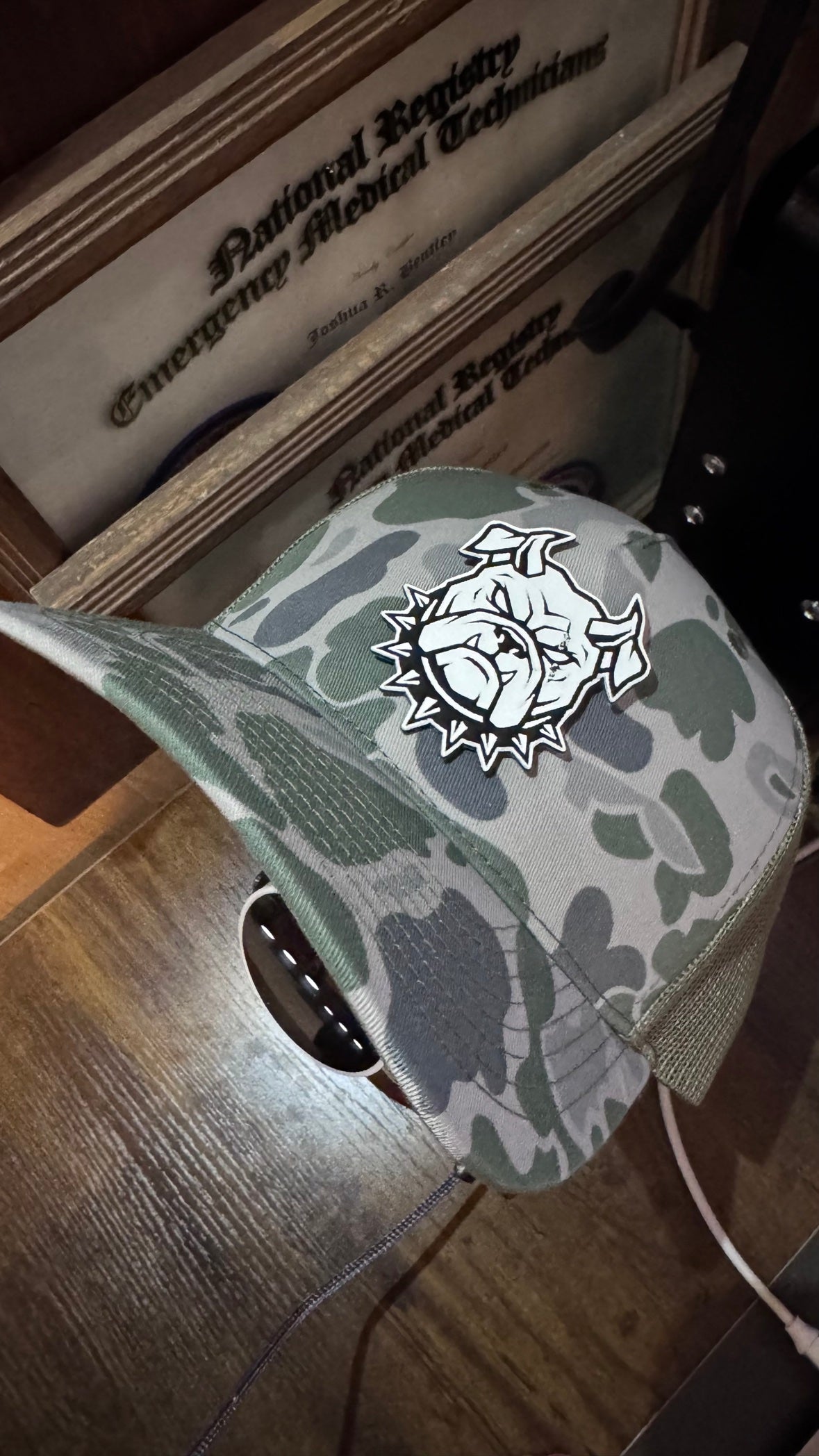 Devil Dog Camo Trucker Hat