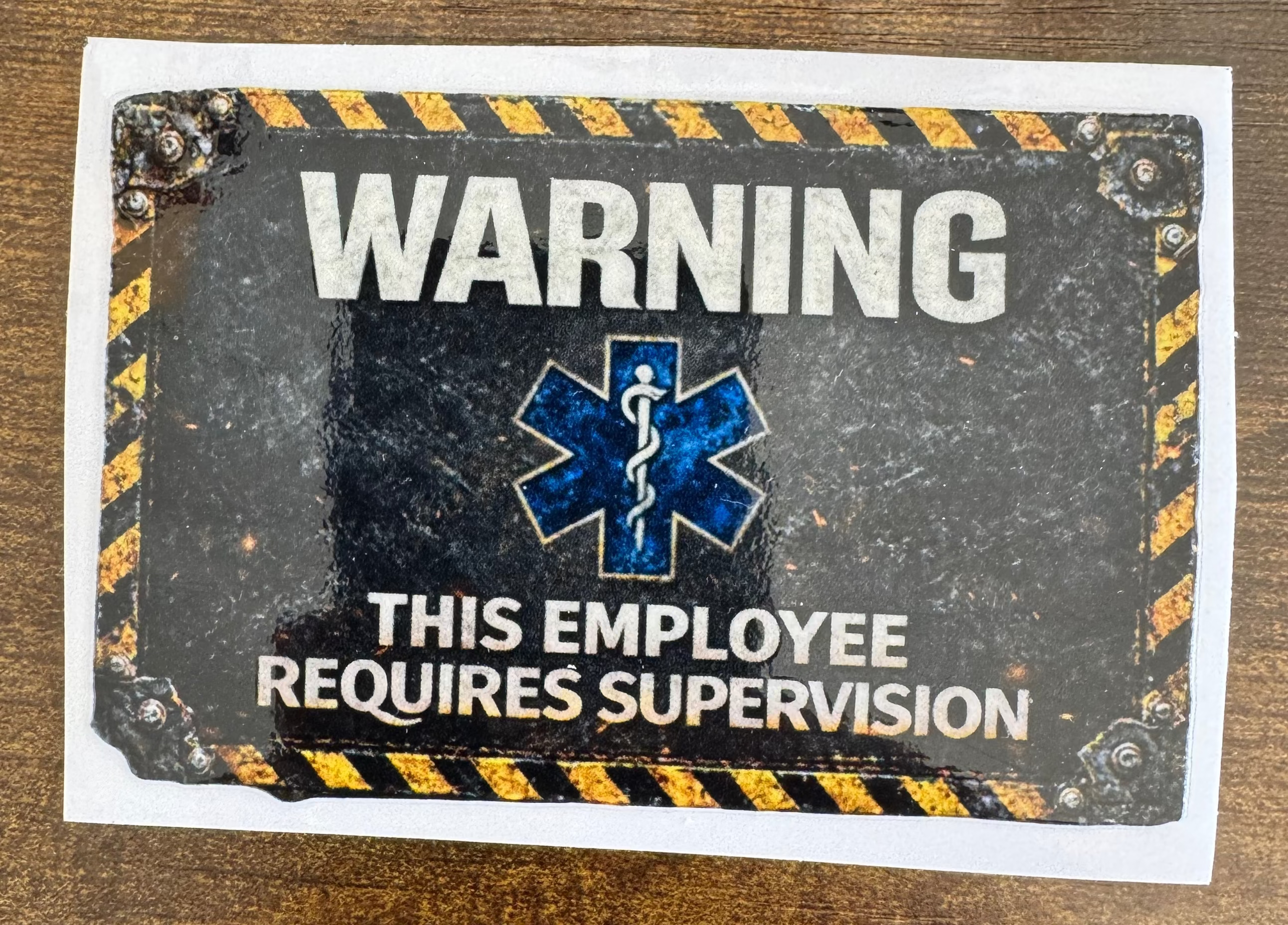Supervisor Sticker – 504 Site