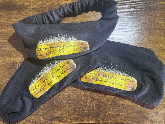 Charting - headband (black)