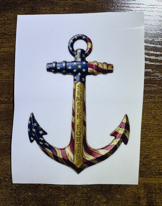 Navy Anchor
