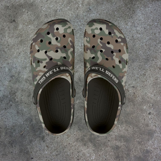 Army slides - top view