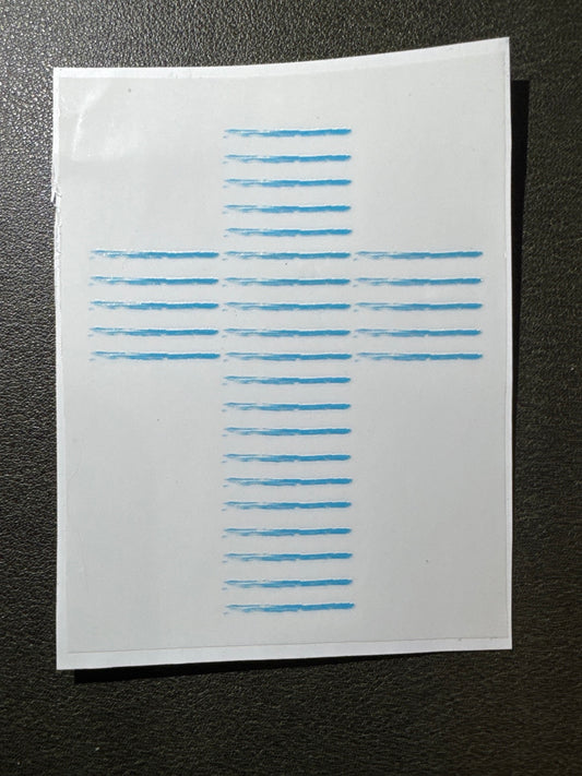 Blue Line Cross