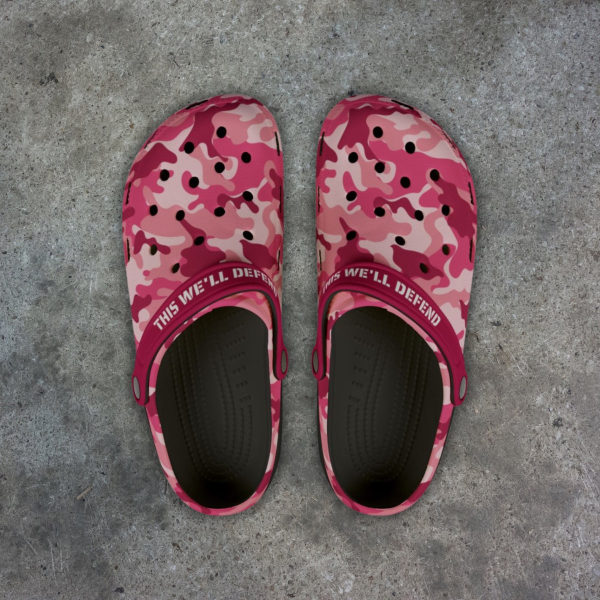 Raspberry Cream slides - top view